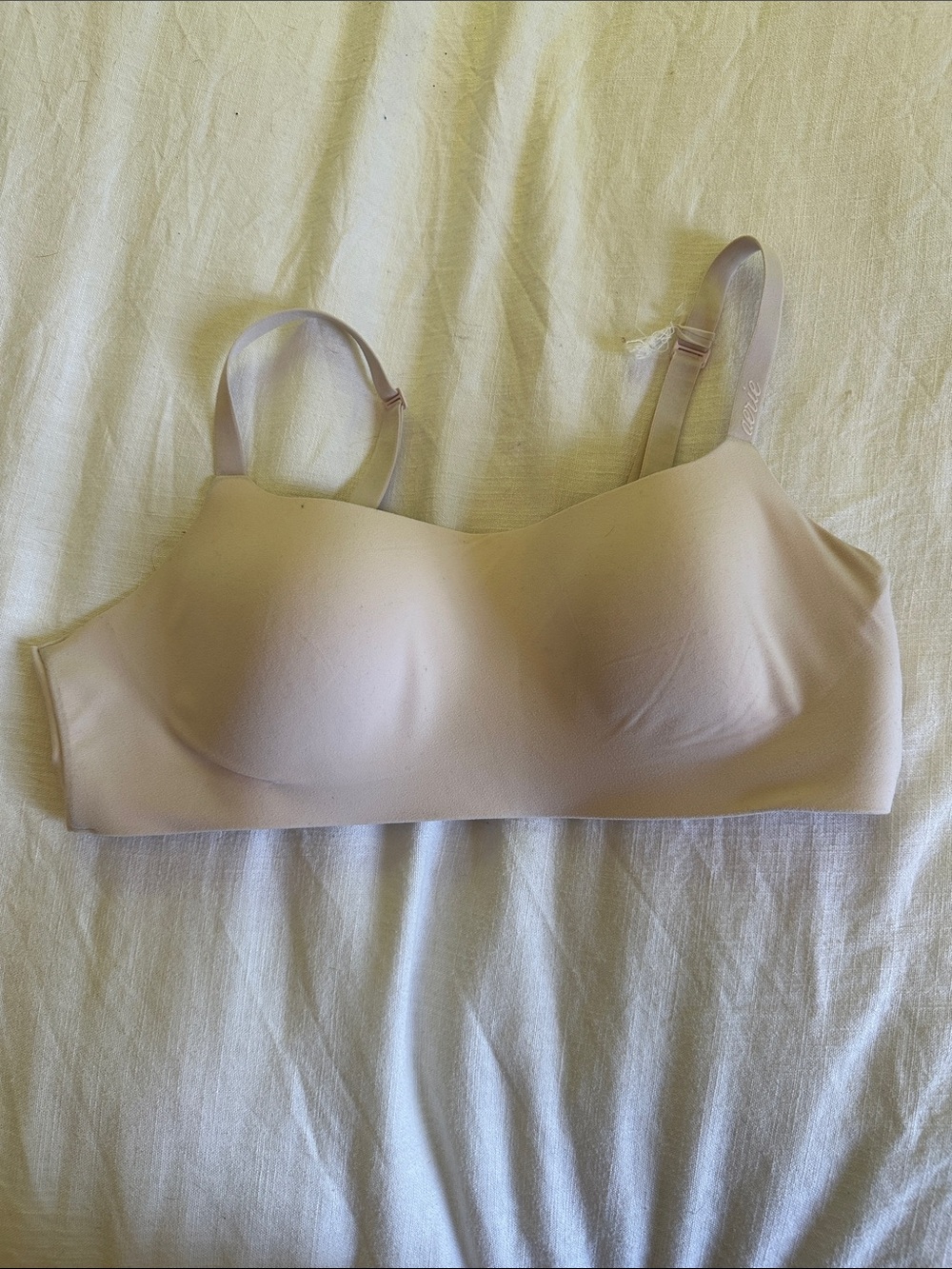 aerie Light Pink Seamless Wireless Bra